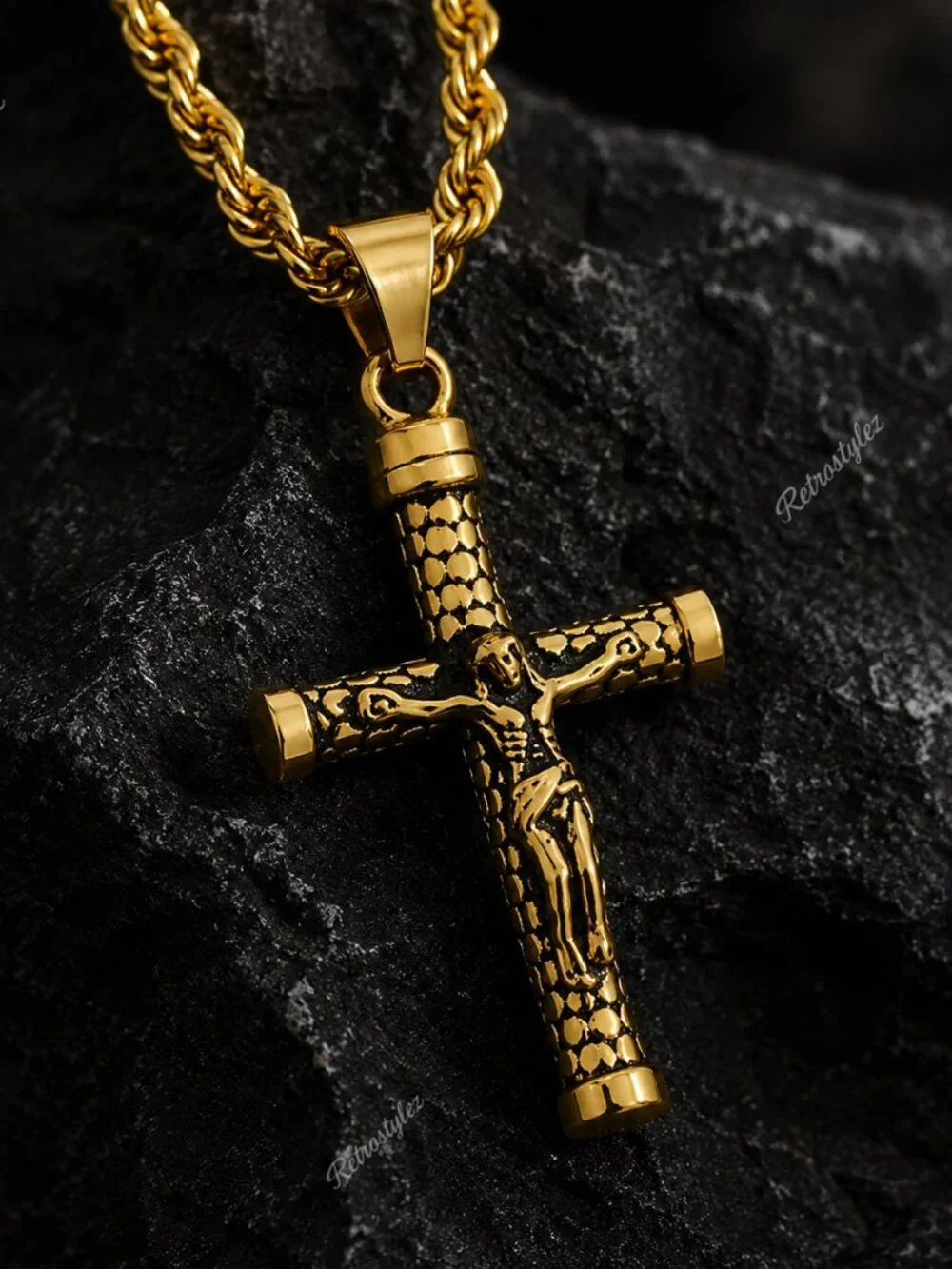 14K Gold Mens 24